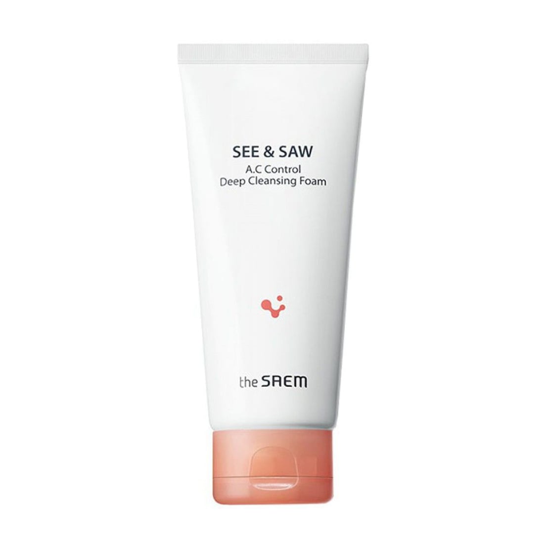 Пінка для вмивання The Saem See &amp; Saw A.C Control Deep Cleansing Foam для проблемної шкіри, 120 мл